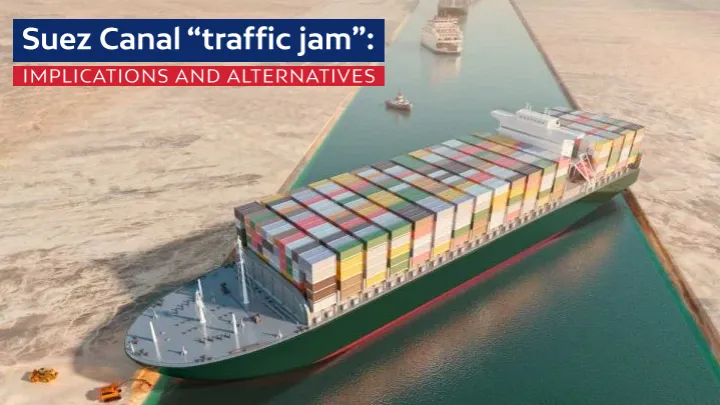 Shipment on Suez Canal